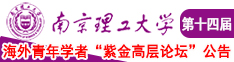 小屄在线观看南京理工大学第十四届海外青年学者紫金论坛诚邀海内外英才！